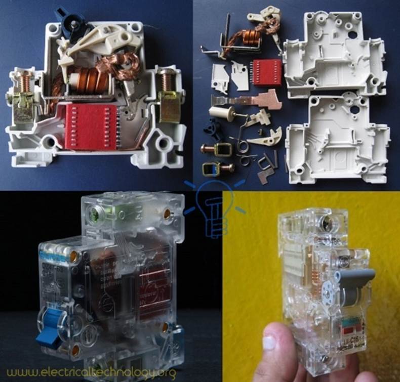 描述: 描述: Construction & Parts of Electrical MCB